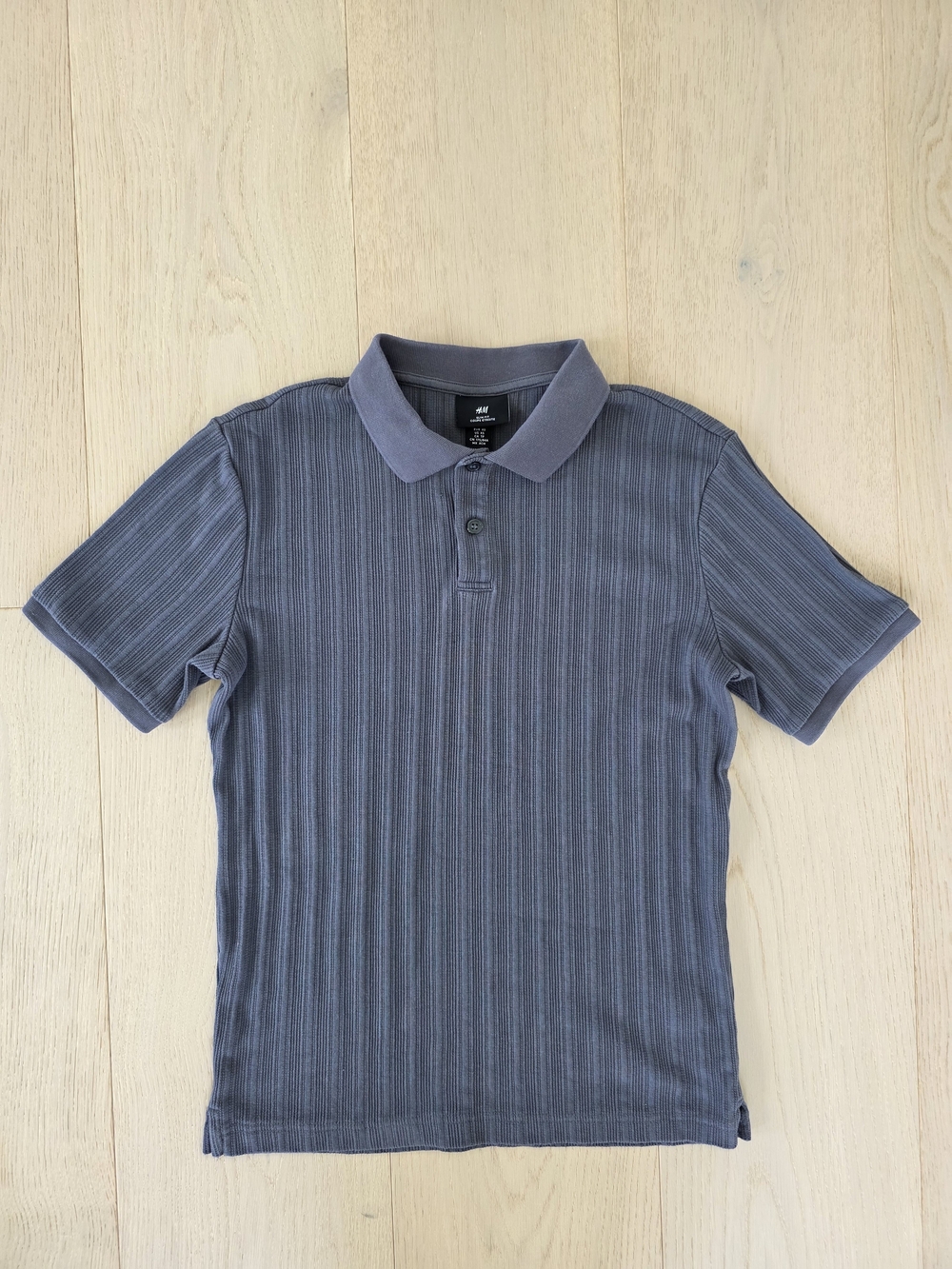 H&M Men’s Gray Polo Shirt XS